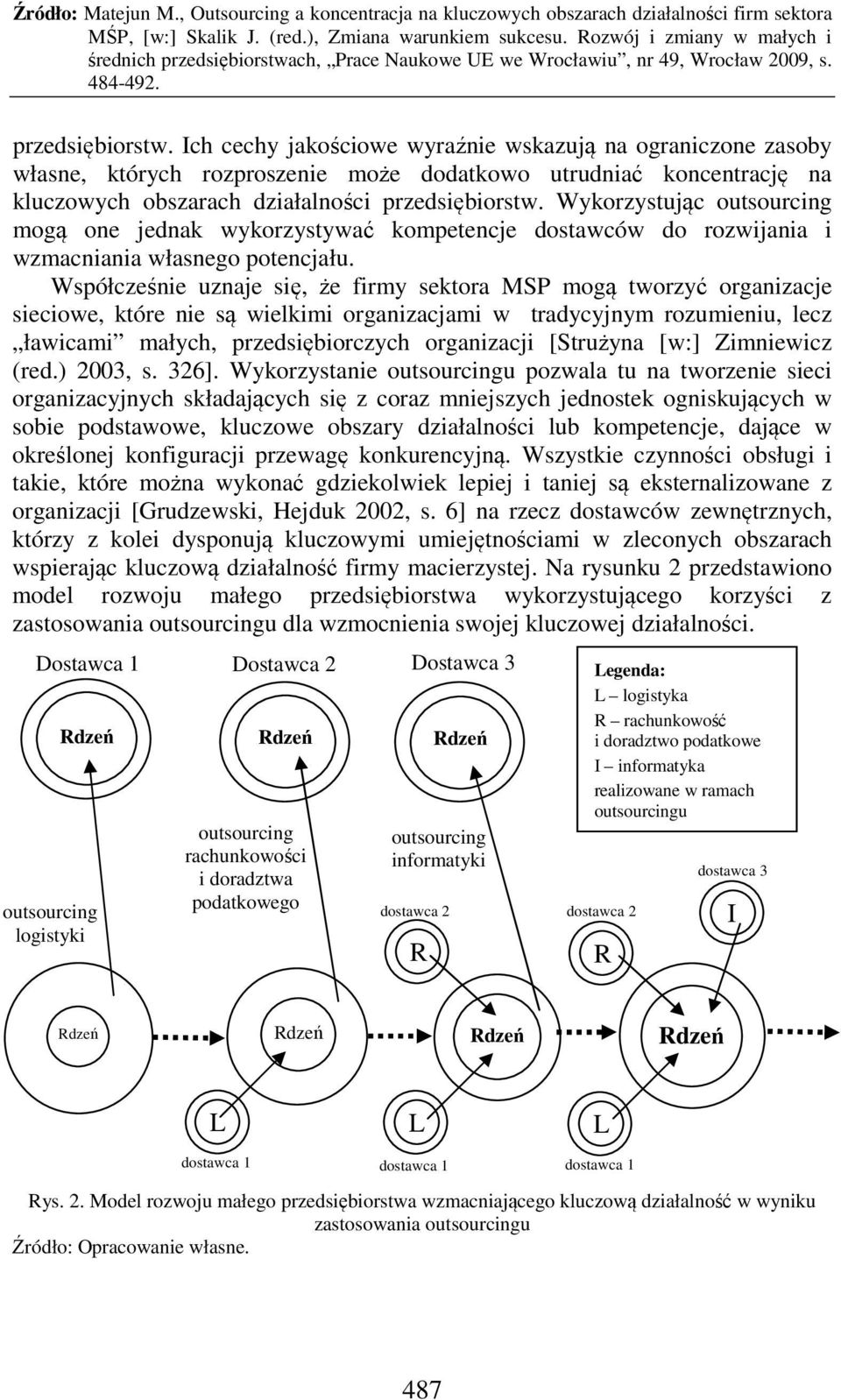 Współcześnie uznaje się, że firmy sektora MSP mogą tworzyć organizacje sieciowe, które nie są wielkimi organizacjami w tradycyjnym rozumieniu, lecz ławicami małych, przedsiębiorczych organizacji