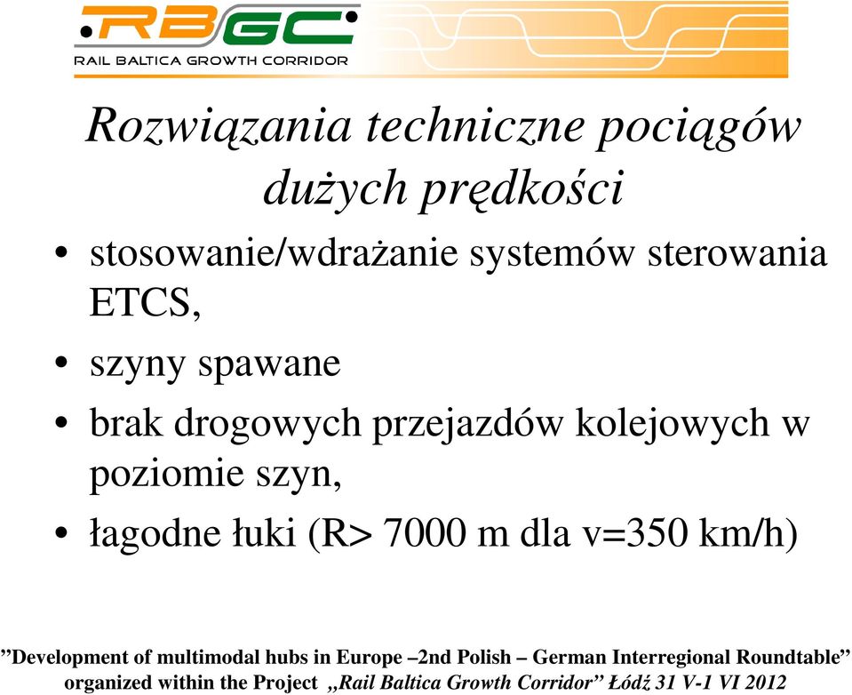 szyny spawane brak drogowych przejazdów kolejowych