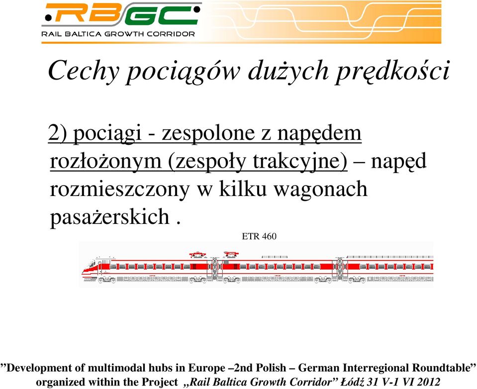 rozłoŝonym (zespoły trakcyjne) napęd