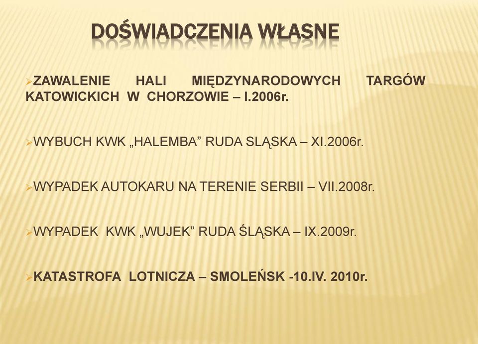 WYBUCH KWK HALEMBA RUDA SLĄSKA XI.2006r.