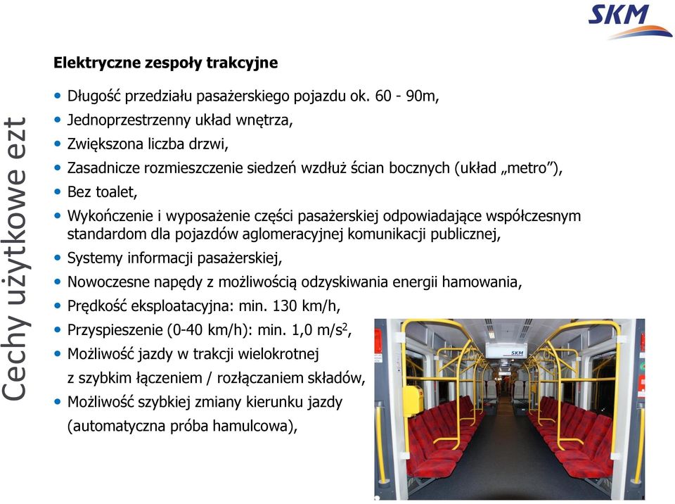 części pasażerskiej odpowiadające współczesnym standardom dla pojazdów aglomeracyjnej komunikacji publicznej, Systemy informacji pasażerskiej, Nowoczesne napędy z możliwością