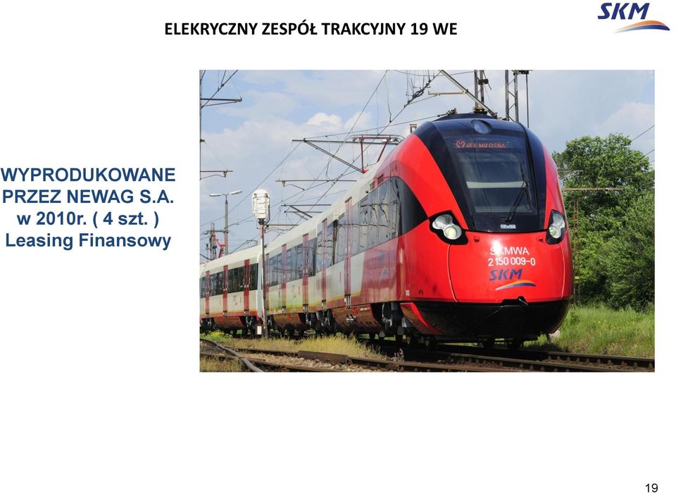 WYPRODUKOWANE PRZEZ NEWAG