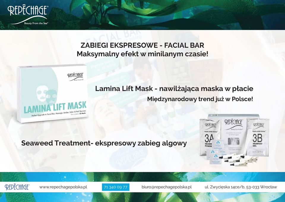 Lamina Lift Mask - nawilżająca maska w płacie