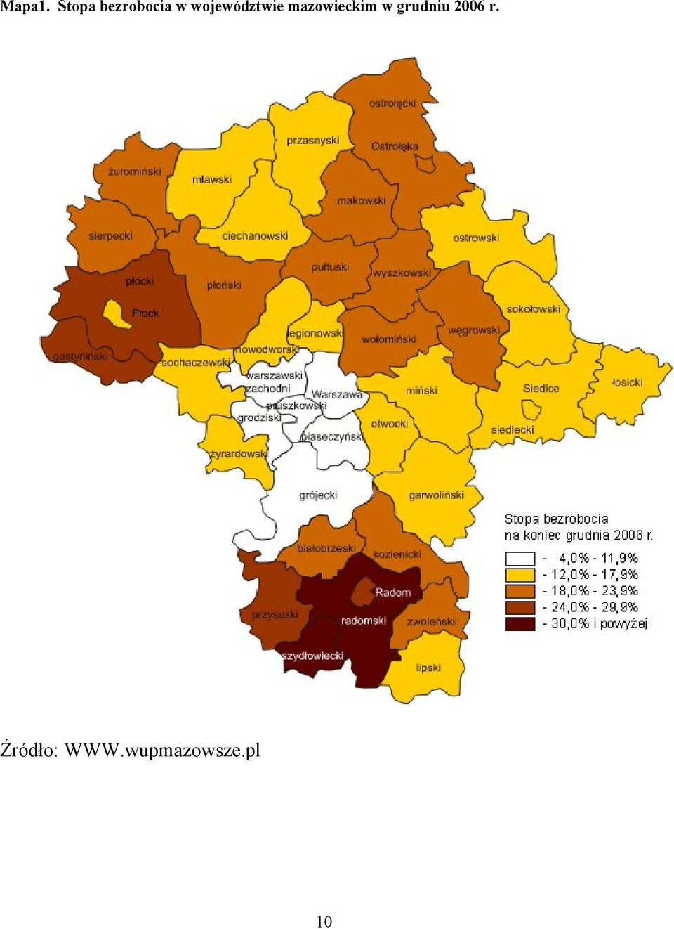 województwie mazowieckim