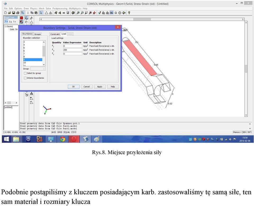 postąpiliśmy z kluczem posiadającym