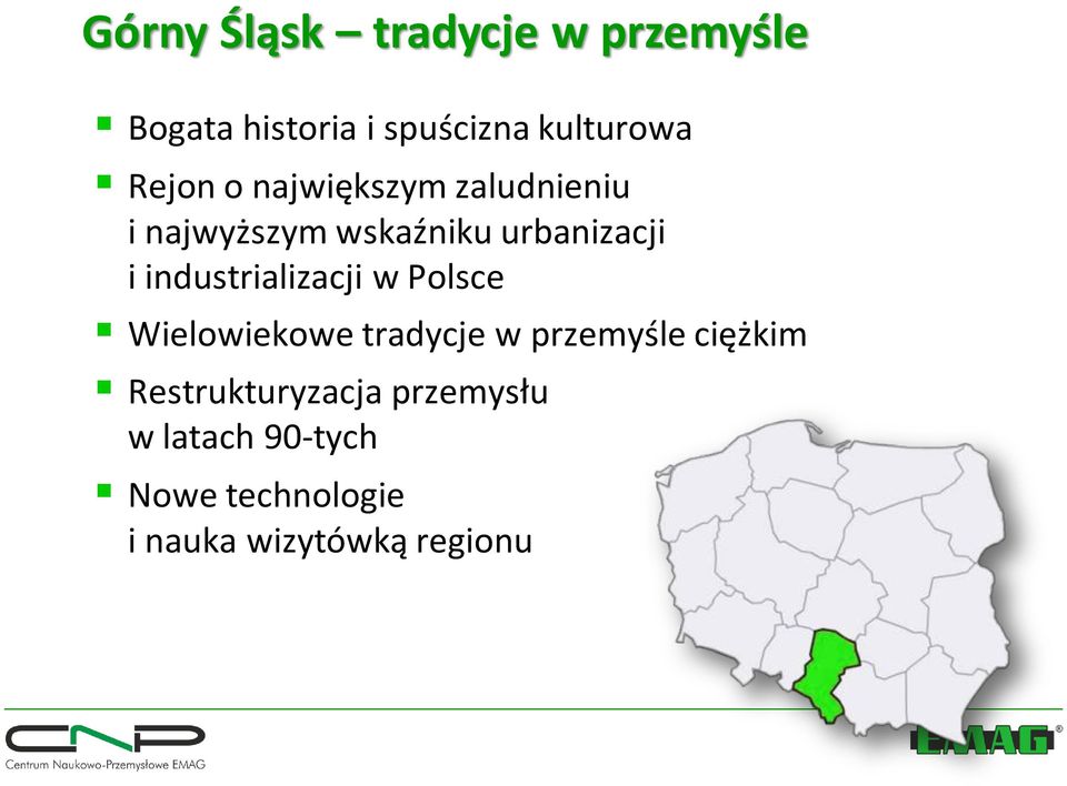 industrializacji w Polsce Wielowiekowe tradycje w przemyśle ciężkim