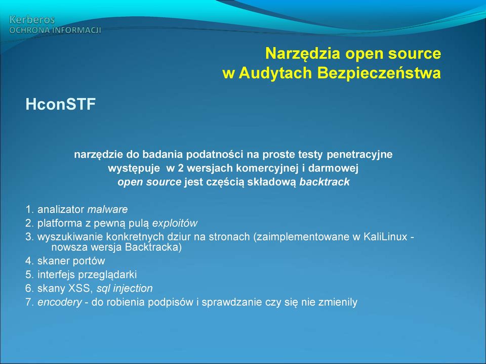 platforma z pewną pulą exploitów 3.