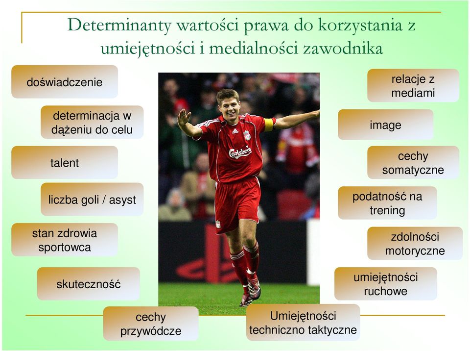 sportowca skuteczność cechy przywódcze Umiejętności techniczno taktyczne image