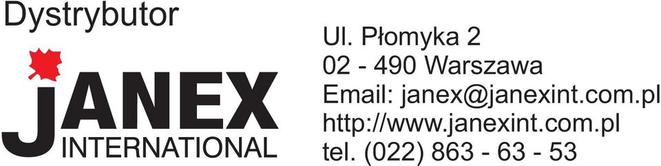 Email: janex@janexint.com.