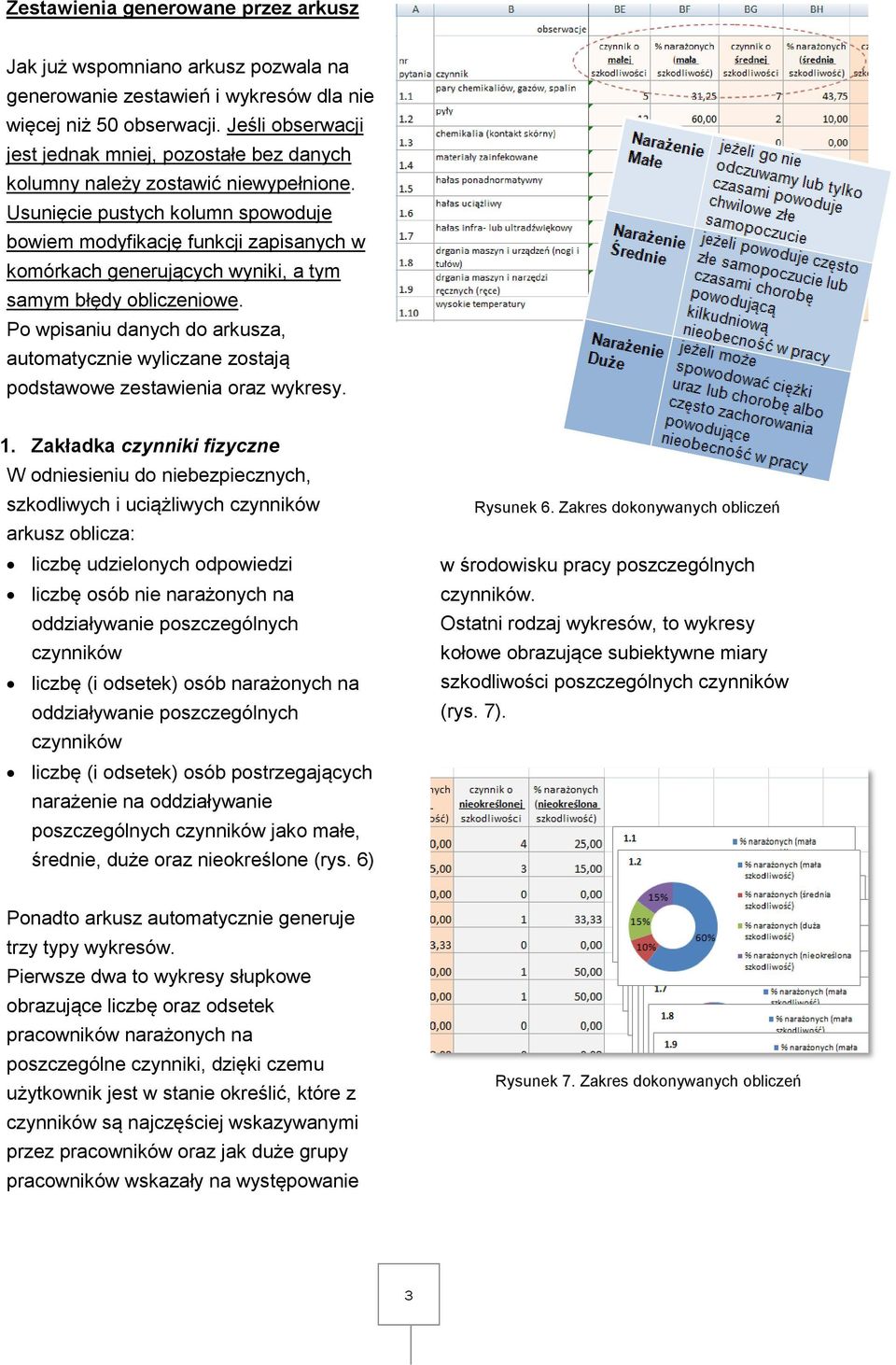 Usunięcie pustych kolumn spowoduje bowiem modyfikację funkcji zapisanych w komórkach generujących wyniki, a tym samym błędy obliczeniowe.