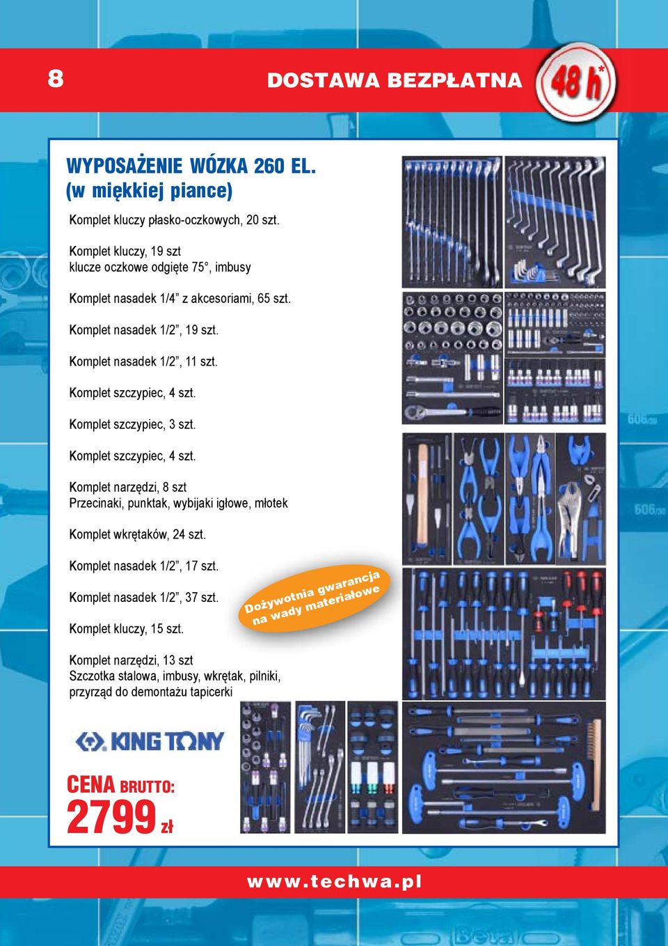 Komplet szczypiec, 4 szt. Komplet szczypiec, 3 szt. Komplet szczypiec, 4 szt.