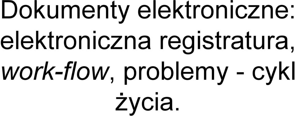 elektroniczna