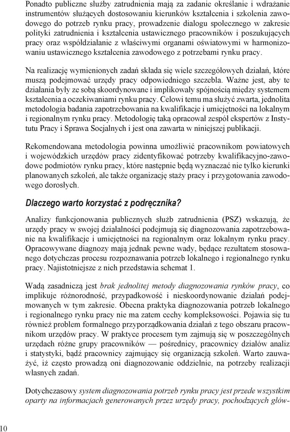 kształcenia zawodowego z potrzebami rynku pracy. Na realizację wymienionych zadań składa się wiele szczegółowych działań, które muszą podejmować urzędy pracy odpowiedniego szczebla.