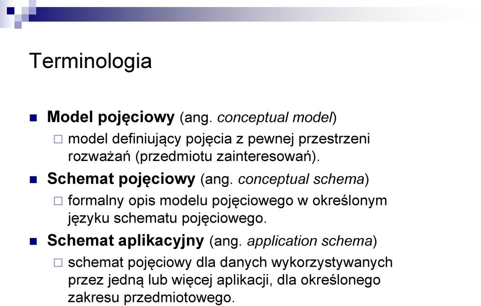 Schemat pojęciowy (ang.