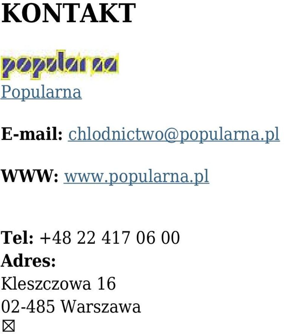 pl WWW: www.popularna.