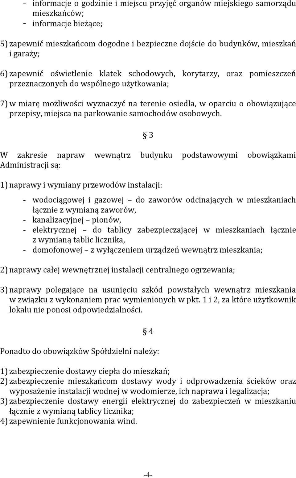 miejsca na parkowanie samochodów osobowych.