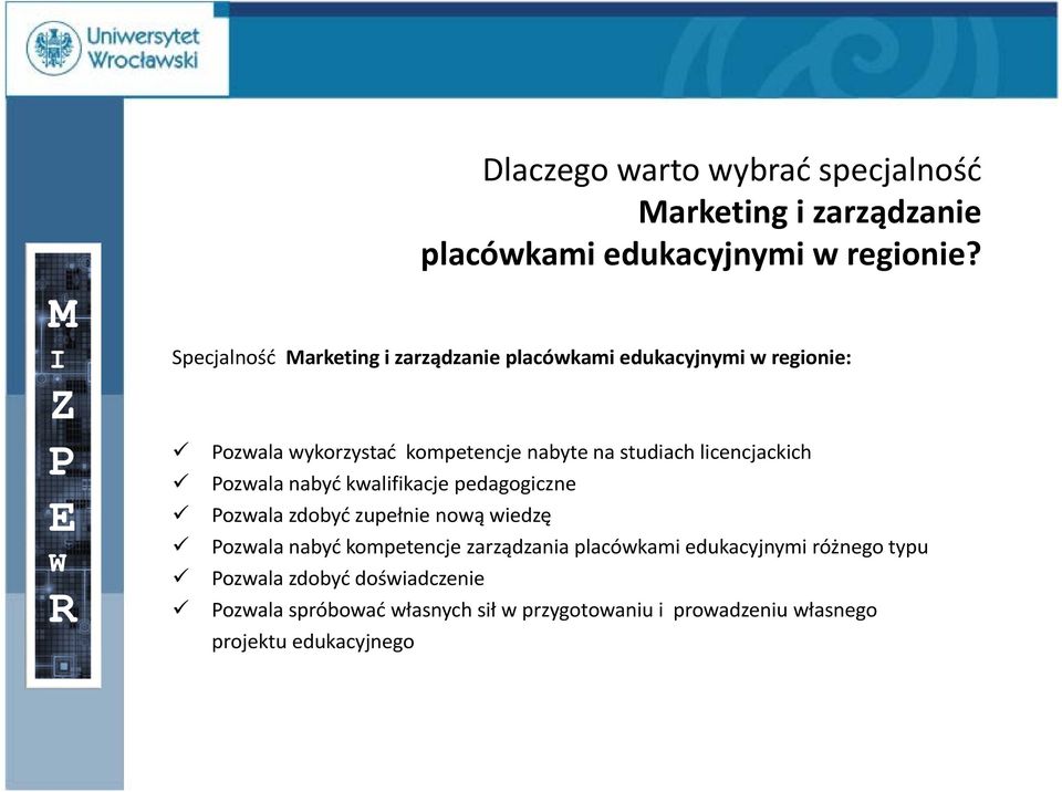 licencjackich ozwala nabyć kwalifikacje pedagogiczne ozwala zdobyć zupełnie nową wiedzę ozwala nabyć kompetencje