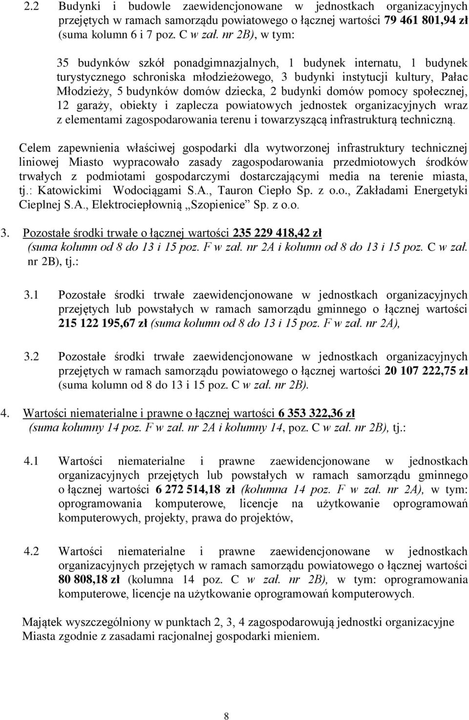 domów pomocy społecznej, garaży, obiekty i zaplecza powiatowych jednostek organizacyjnych wraz z elementami zagospodarowania terenu i towarzyszącą infrastrukturą techniczną.