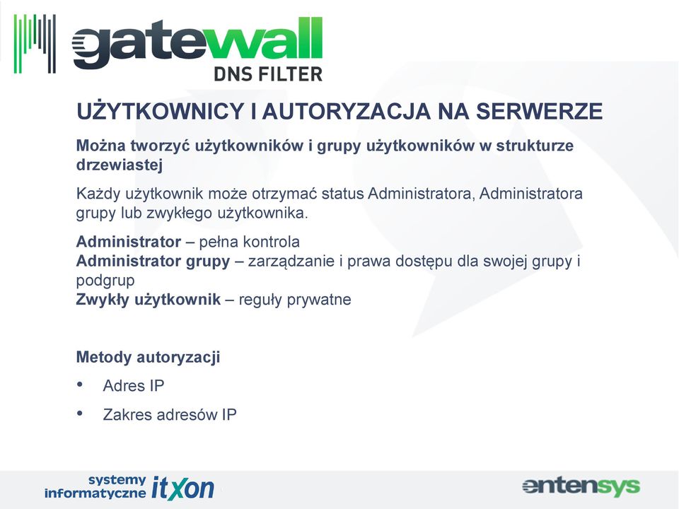 zwykłego użytkownika.