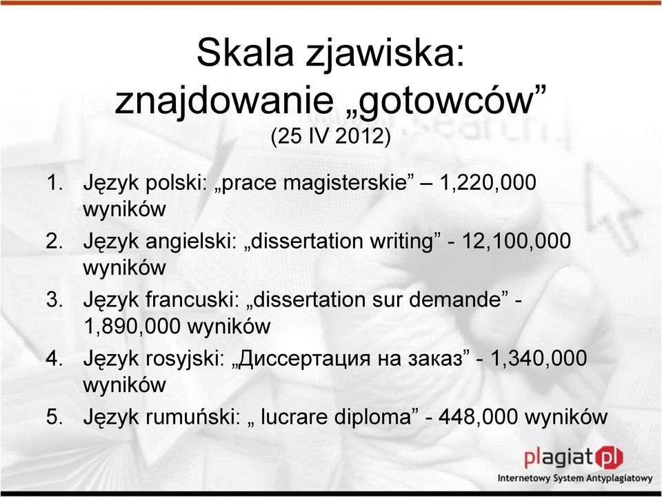 Język angielski: dissertation writing - 12,100,000 wyników 3.