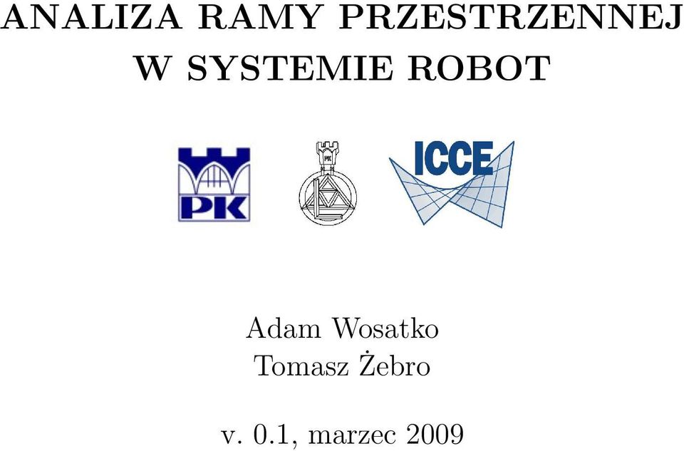 SYSTEMIE ROBOT Adam