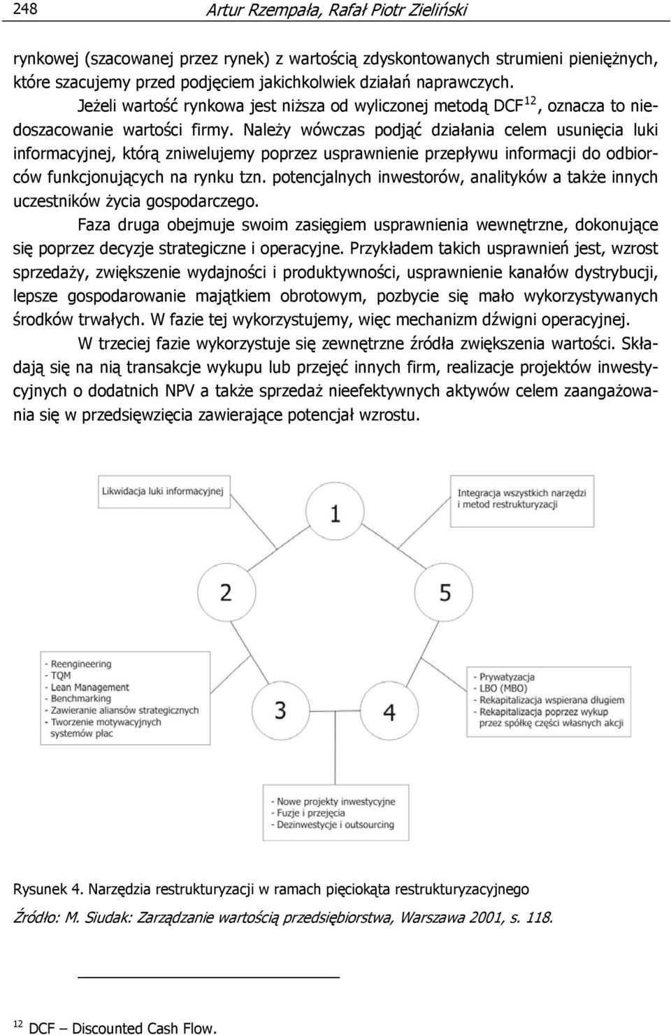 Należy wówczas podjąć działania celem usunięcia luki informacyjnej, którą zniwelujemy poprzez usprawnienie przepływu informacji do odbiorców funkcjonujących na rynku tzn.