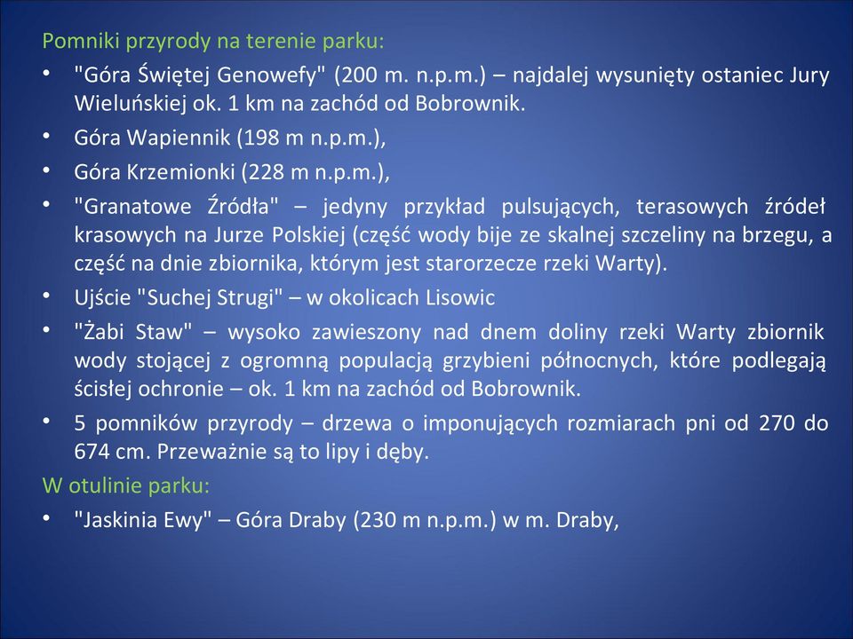 starorzecze rzeki Warty).