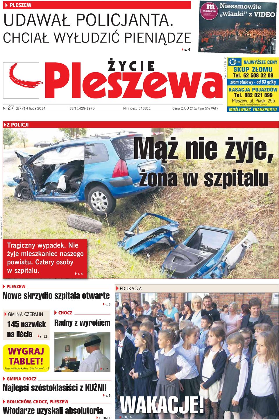 Pomoc drogowa Boos Tragiczny wypadek. Nie żyje mieszkaniec naszego powiatu. Cztery osoby w sz