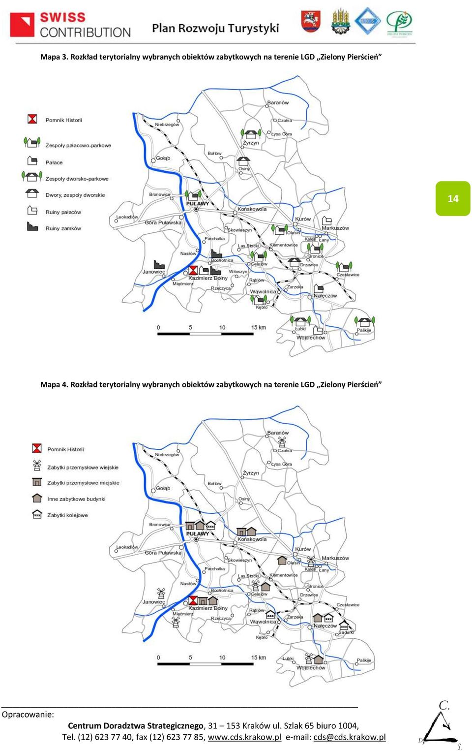 zabytkowych na terenie LGD Zielony Pierścień