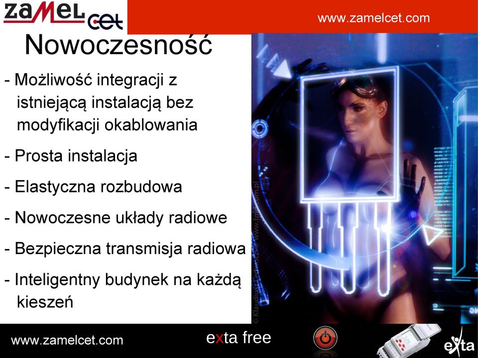 instalacja - Elastyczna rozbudowa - Nowoczesne układy