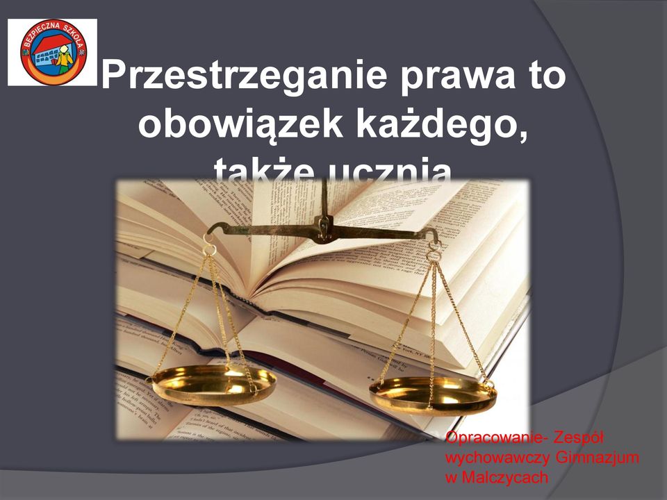 ucznia Opracowanie- Zespół