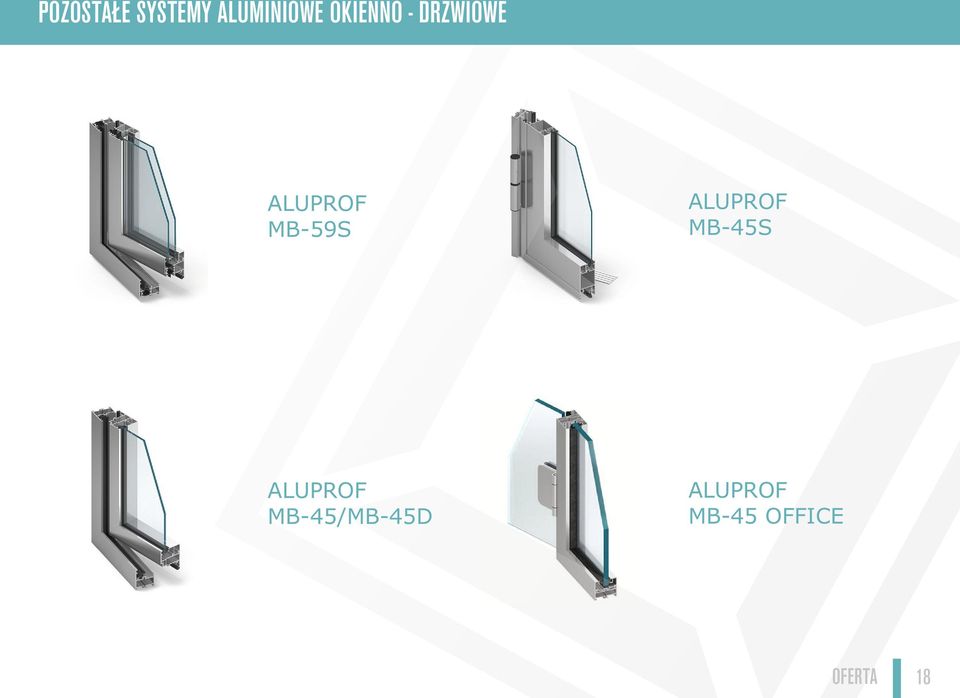 MB-59S ALUPROF MB-45S ALUPROF