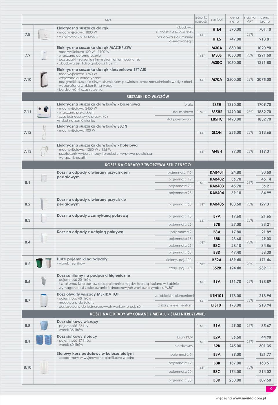 suszenie silnym strumieniem powietrza - obudowa ze stali o grubości 1.