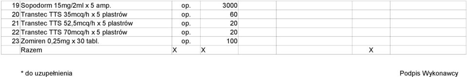 60 21 Transtec TTS 52,5mcq/h x 5 plastrów 22