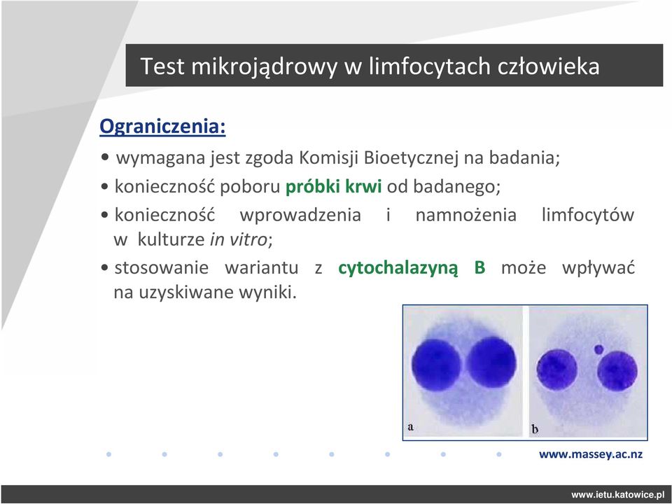 konieczność wprowadzenia i namnożenia limfocytów w kulturze in vitro;