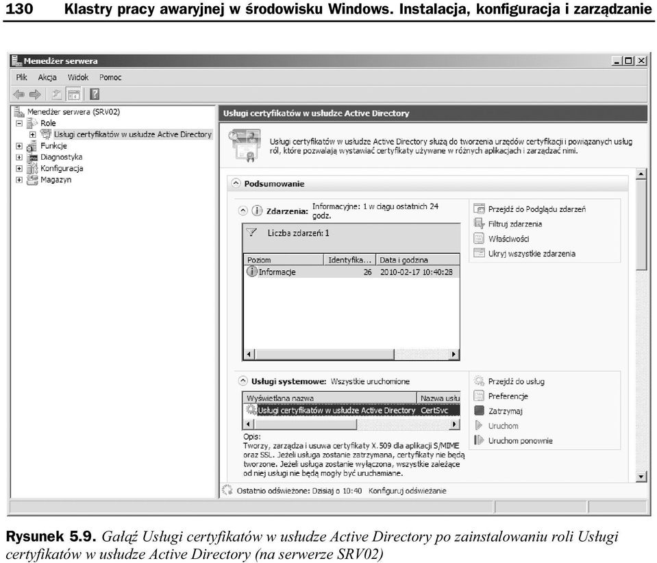 Ga Us ugi certyfikatów w us udze Active Directory po