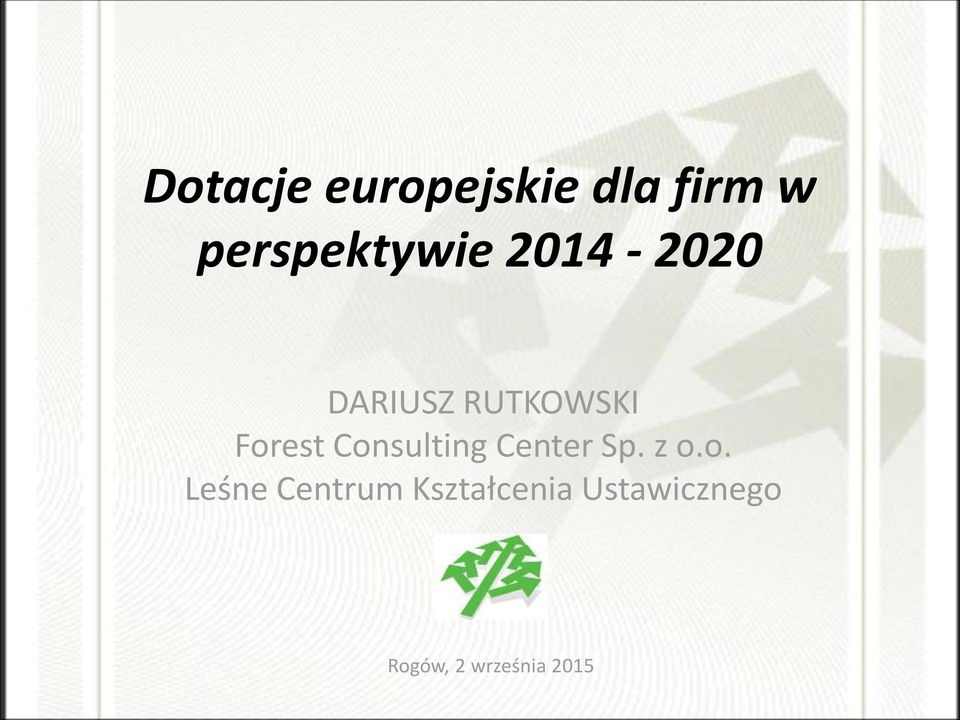 Forest Consulting Center Sp. z o.o. Leśne