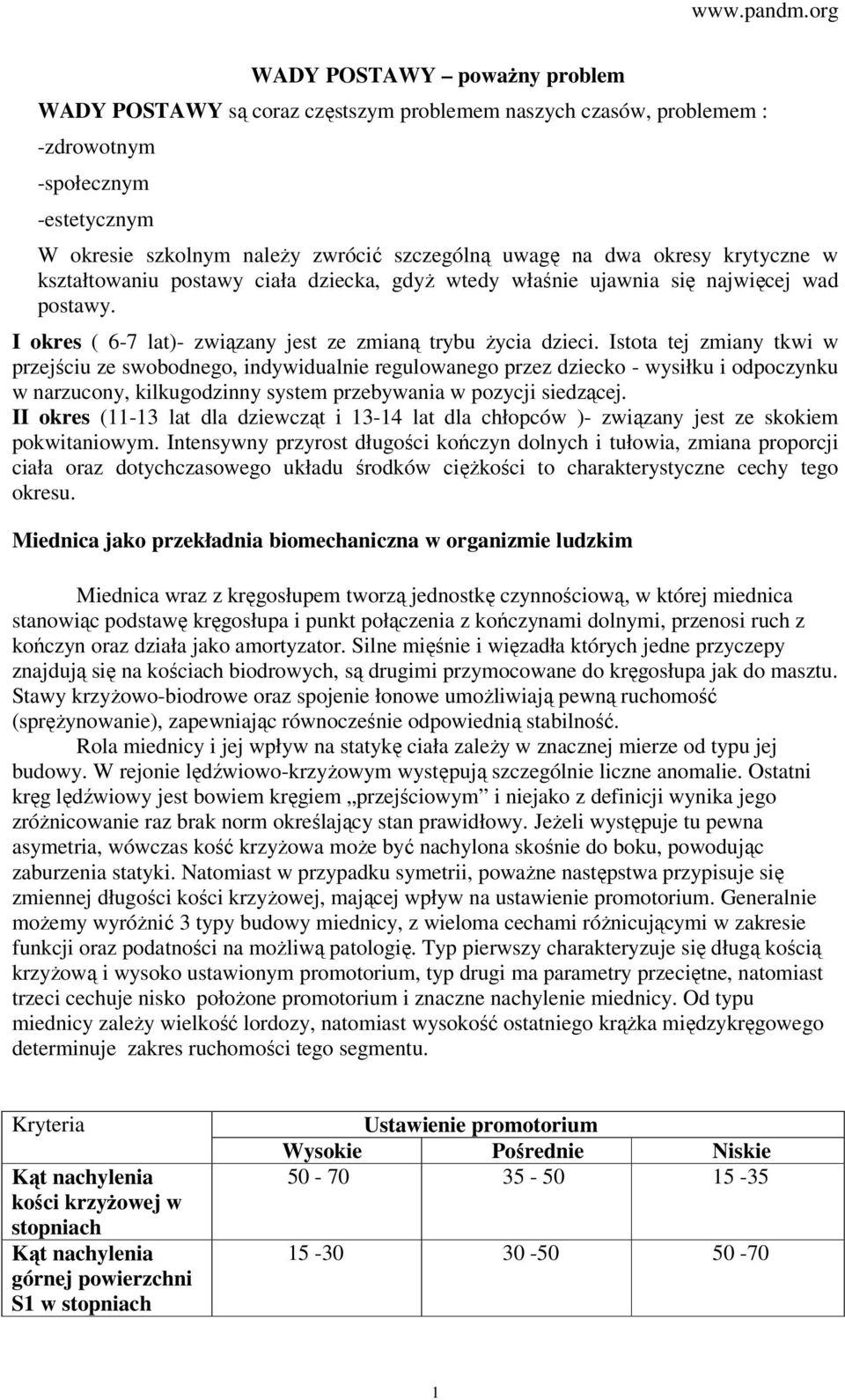 Istota tej zmiany tkwi w przejściu ze swobodnego, indywidualnie regulowanego przez dziecko - wysiłku i odpoczynku w narzucony, kilkugodzinny system przebywania w pozycji siedzącej.