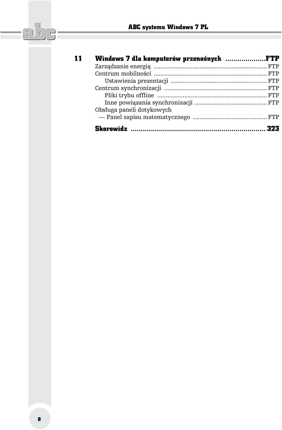 .. FTP Centrum synchronizacji... FTP Pliki trybu offline.