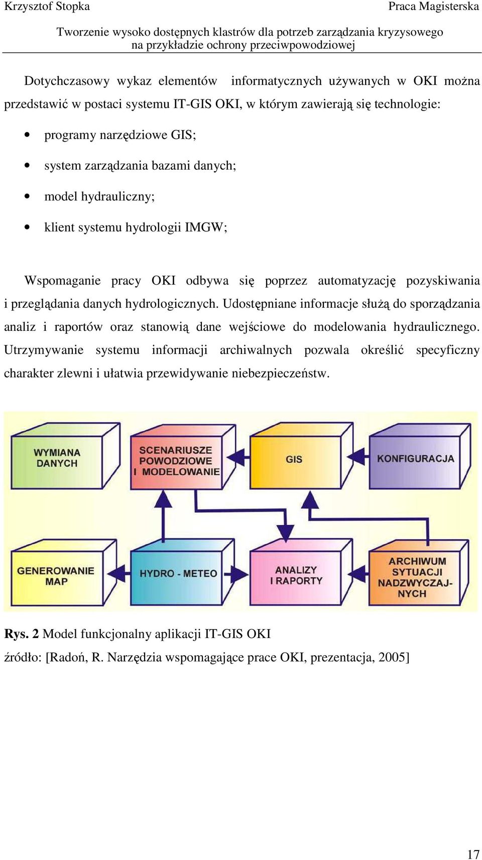 Udostępniane informacje słuŝą do sporządzania analiz i raportów oraz stanowią dane wejściowe do modelowania hydraulicznego.