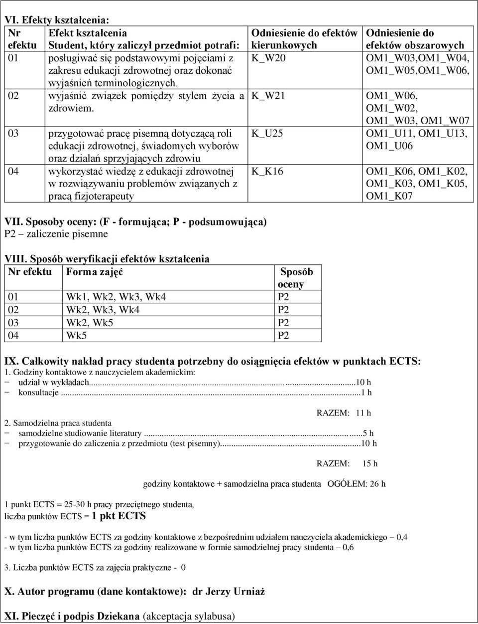 03 przygotować pracę pisemną dotyczącą roli edukacji zdrowotnej, świadomych wyborów oraz działań sprzyjających zdrowiu 04 wykorzystać wiedzę z edukacji zdrowotnej w rozwiązywaniu problemów związanych