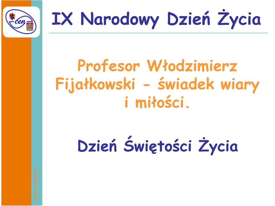 Fijałkowski - świadek