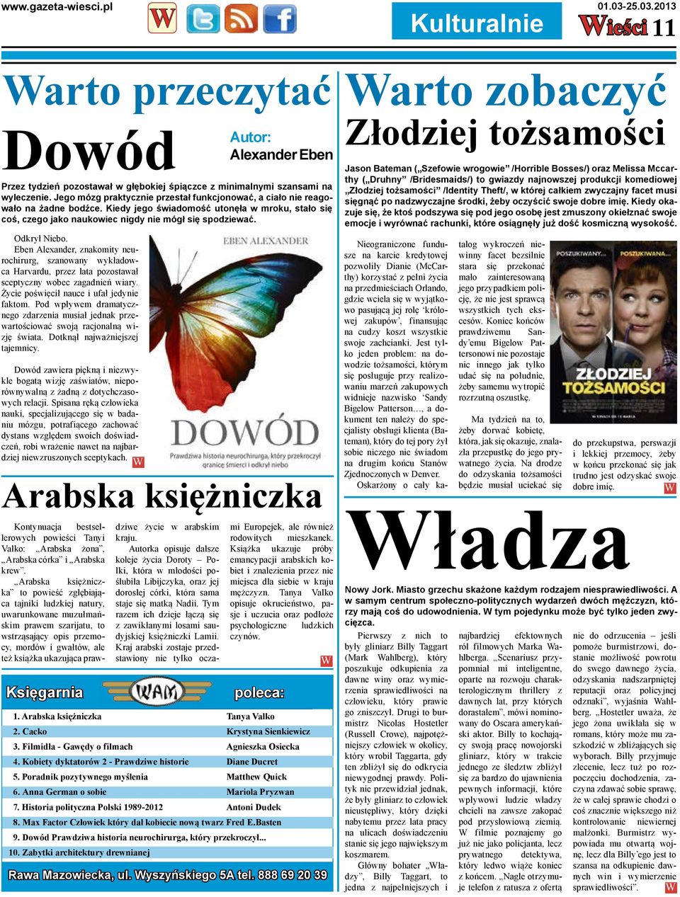 Odkrył Niebo. Eben Alexander, znakomity neurochirurg, szanowany wykładowca Harvardu, przez lata pozostawał sceptyczny wobec zagadnień wiary. Życie poświęcił nauce i ufał jedynie faktom.