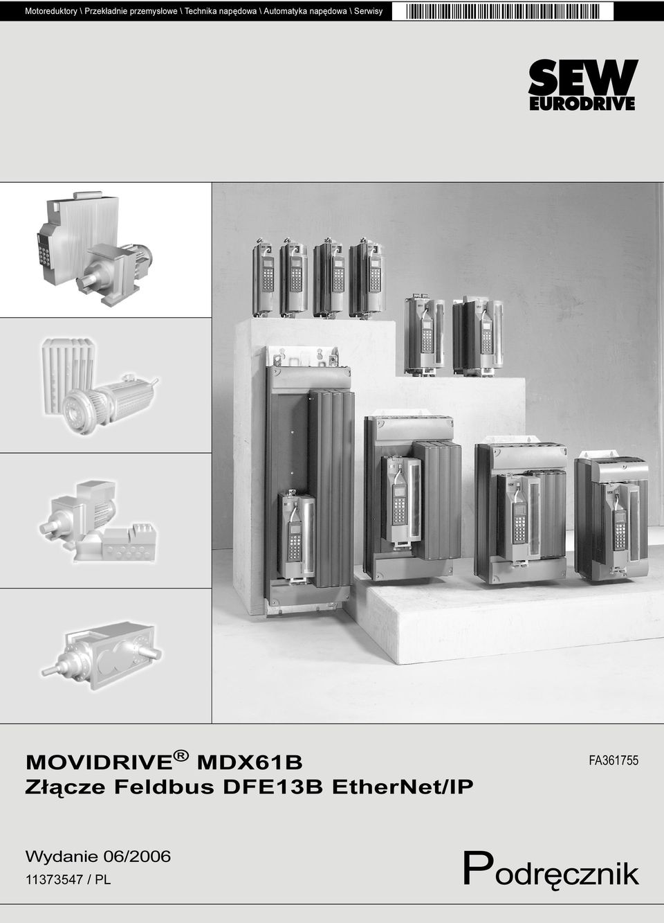 MOVIDRIVE MDX61B Złącze Feldbus DFE13B