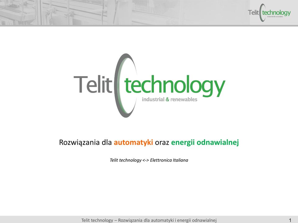 Elettronica Italiana Telit technology