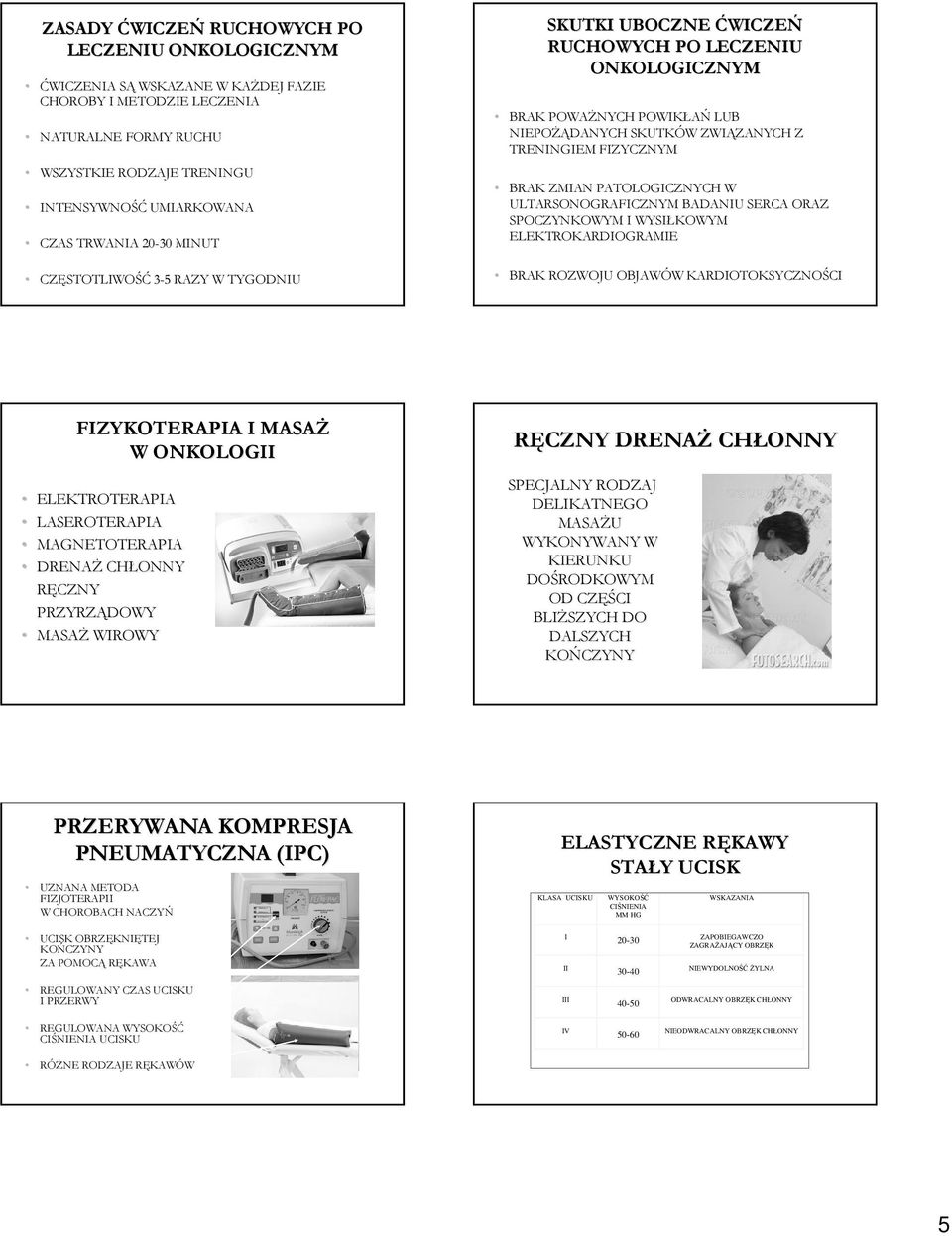 TRENINGIEM FIZYCZNYM BRAK ZMIAN PATOLOGICZNYCH W ULTARSONOGRAFICZNYM BADANIU SERCA ORAZ SPOCZYNKOWYM I WYSIŁKOWYM ELEKTROKARDIOGRAMIE BRAK ROZWOJU OBJAWÓW W KARDIOTOKSYCZNOŚCI CI FIZYKOTERAPIA I