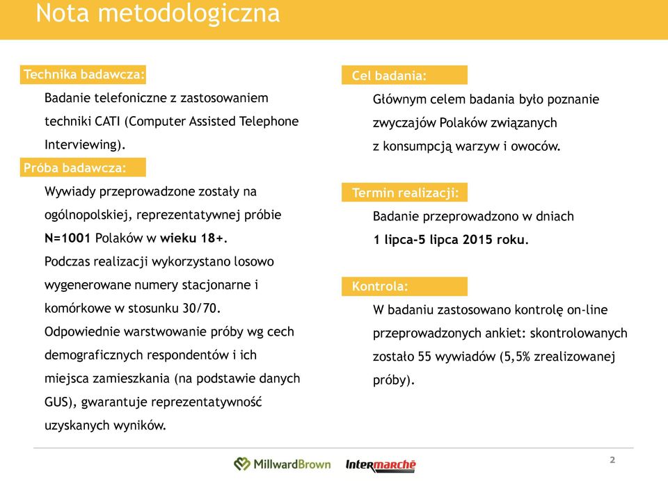 Podczas realizacji wykorzystano losowo wygenerowane numery stacjonarne i komórkowe w stosunku 30/70.