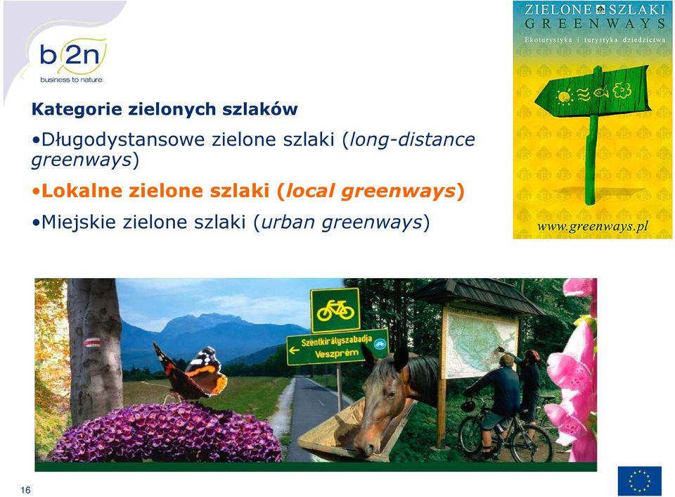 (long-distance greenways) Lokalne zielone