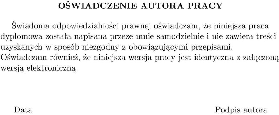 treści uzyskanych w sposób niezgodny z obowiązującymi przepisami.