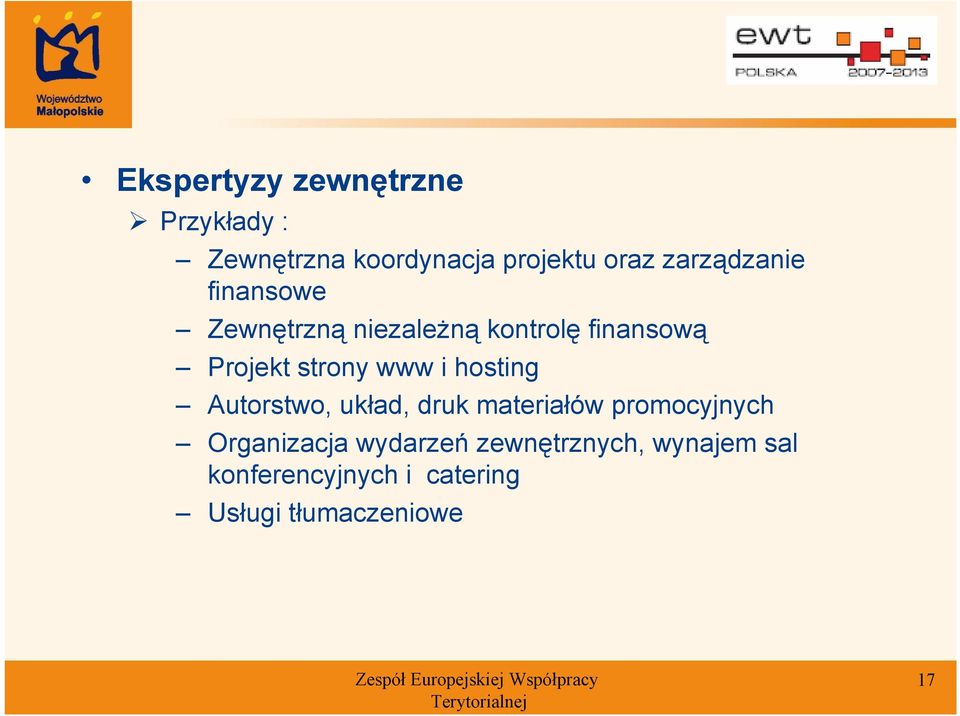 strony www i hosting Autorstwo, układ, druk materiałów promocyjnych